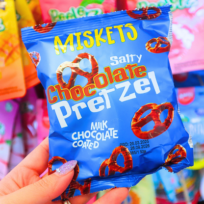 Milk Chocolate Covered Salty Pretzel 50g (MISKETS)