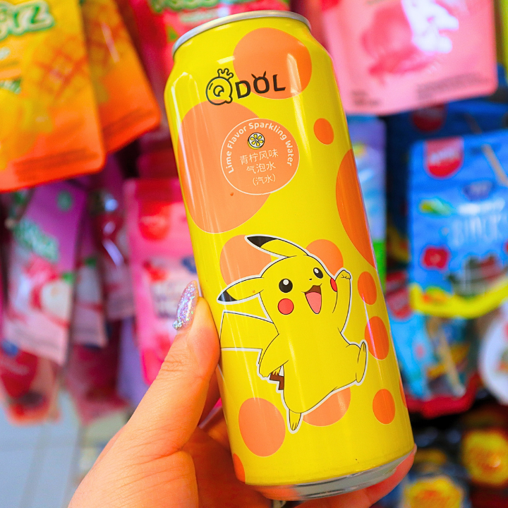 Pokemon Pikachu Lime Sparkling Water 500ml (QDOL) DATOVARE