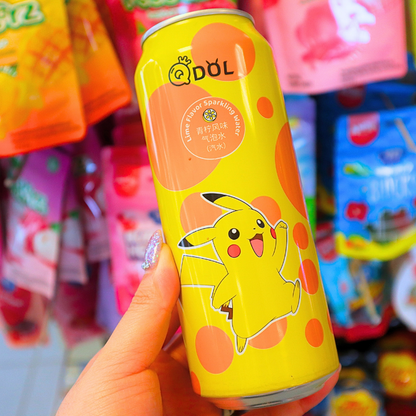 Pokemon Pikachu Lime Sparkling Water 500ml (QDOL) DATOVARE