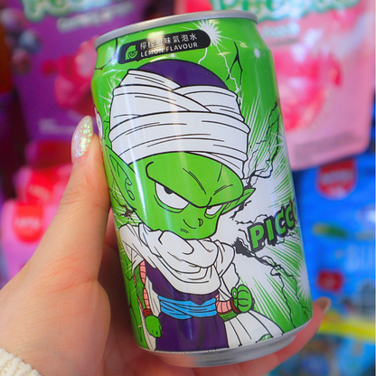 Dragon Ball Sparkling Water Piccolo Lemon Flavour 330ml (OCEAN BOMB)
