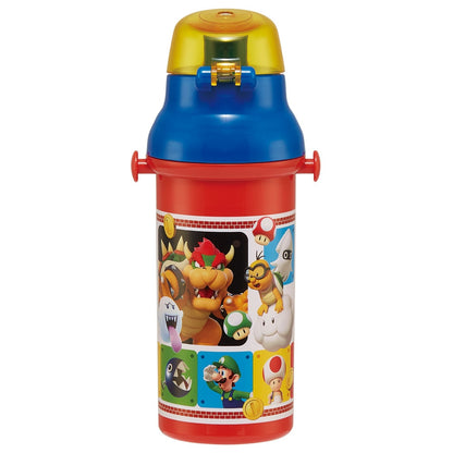 Super Mario Water Bottle 480ml (SKATER)
