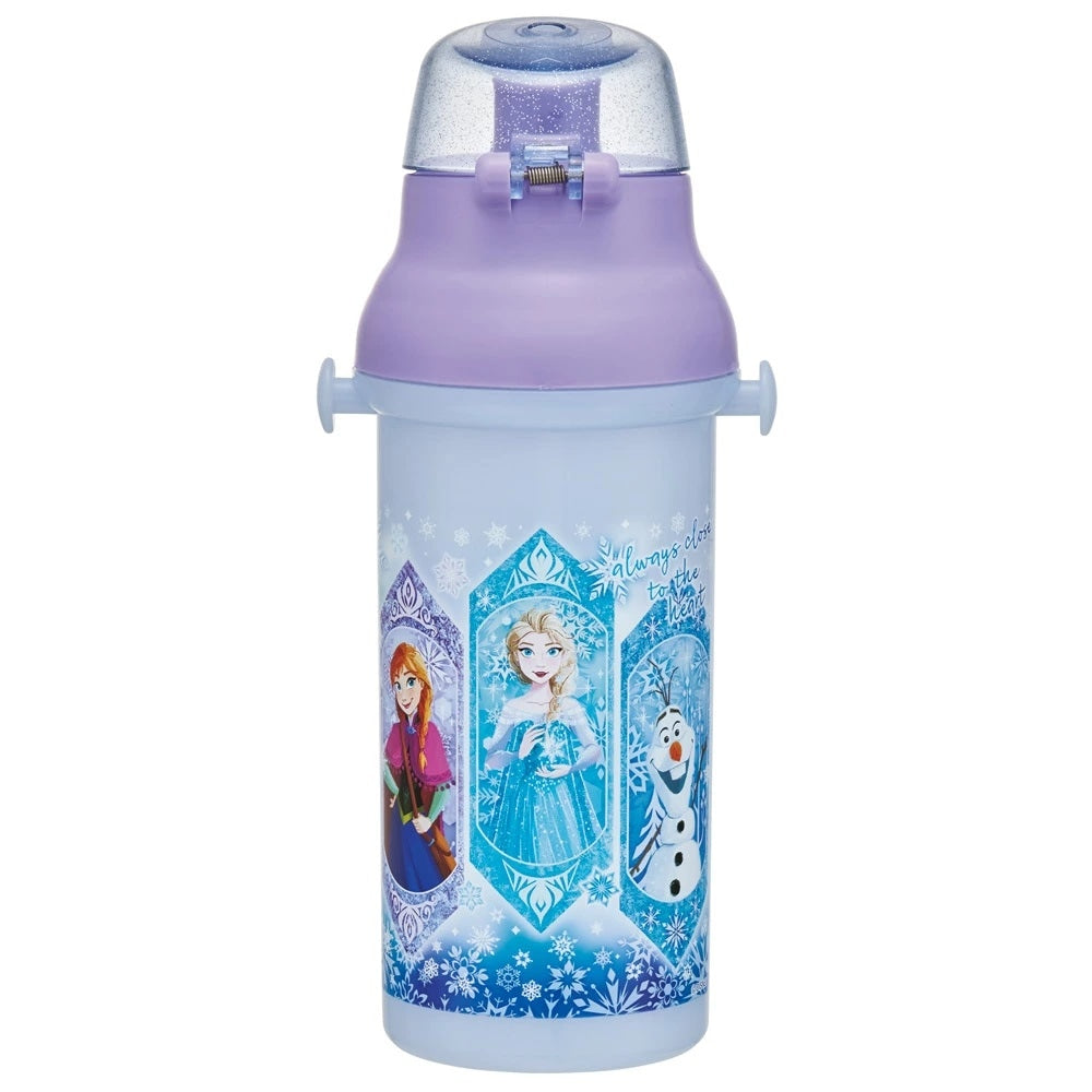 Disney Frozen One Push Water Bottle 480ml (SKATER)