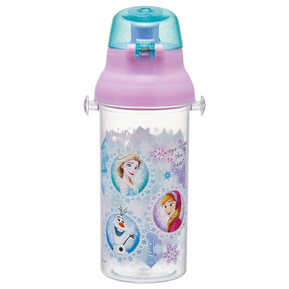 Disney Frozen One Push Water Bottle 480ml (SKATER)
