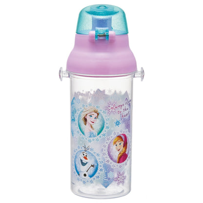 Disney Frozen One Push Water Bottle 480ml (SKATER)