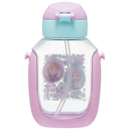 Disney Frozen One Push Straw Water Bottle 530ml (SKATER)