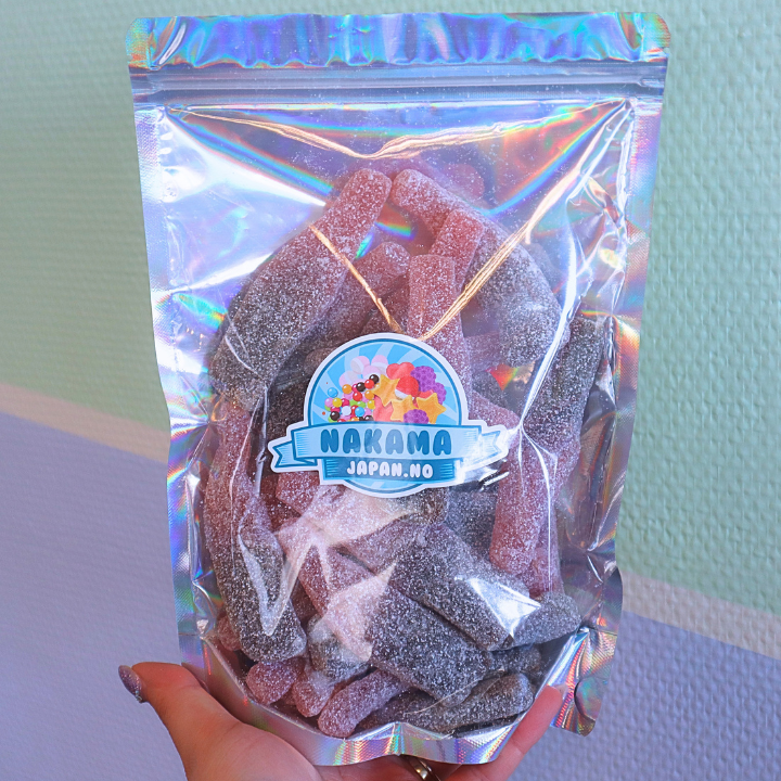 Jumbo Fizzy Cherry Cola Bottles (Kingsway)