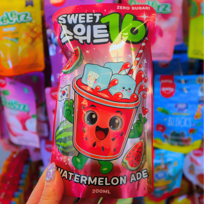 Pouch Drink Watermelon Ade 200ml (Sweet16)