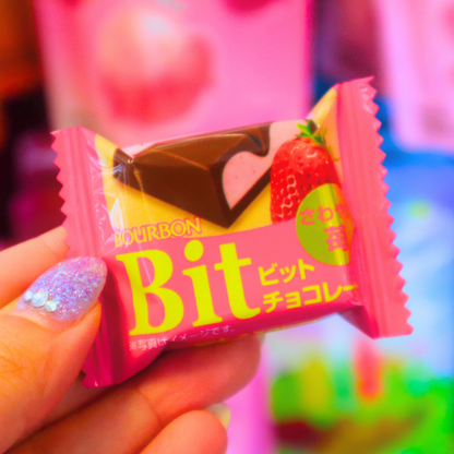 Bit Crunch Chocolate Strawberry 15g (BOURBON)