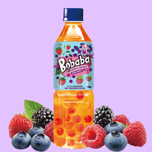 Bubble Tea Drink Mix Berry 500ml (BOBABA)