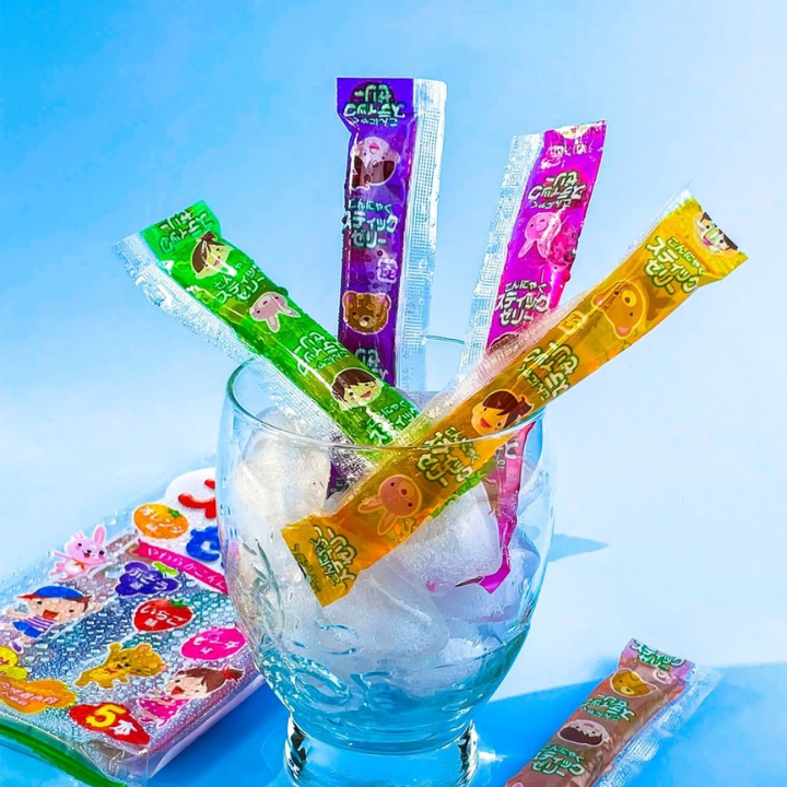 (SINGLE) Jelly Stick Straw 11g (Nikkoh)