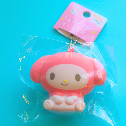 Licensed Sanrio Squishy Keychain My Melody (CUTE MODEL)