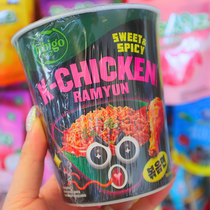 K-Chicken Ramyun Korean Fried Chicken Flavor 97.5g (BIBIGO)