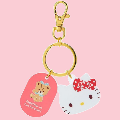 Sanrio Acrylic Face Shaped Keychain (SANRIO)