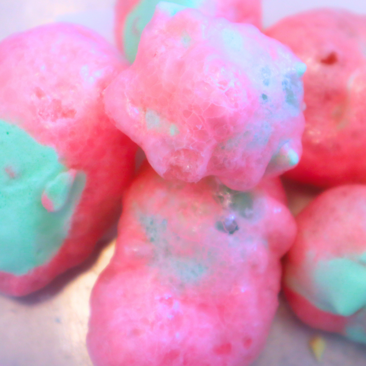 Freeze Dried Salt Water Taffy Candy Apple