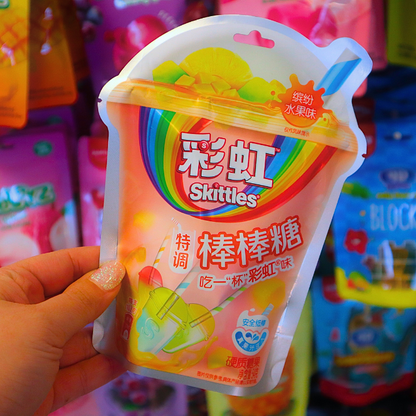 Skittles Lollipop Mixed Fruit Flavor 54g