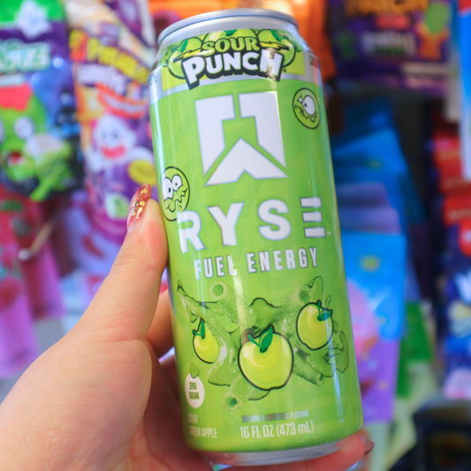 Ryse Fuel Energy Drink Sour Punch Sour Green Apple 473ml