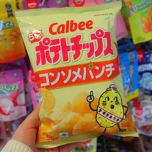 Potato Chips Consomme Flavor 60g (CALBEE)