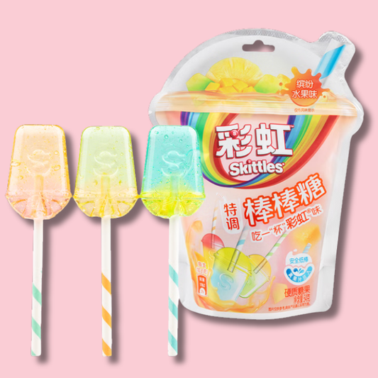 Skittles Lollipop Mixed Fruit Flavor 54g