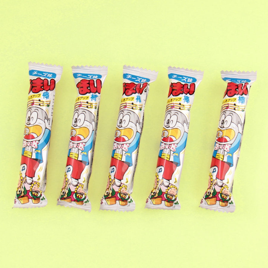 Corn Snack Umaibou Cheese Flavor 6g (Yaokin)