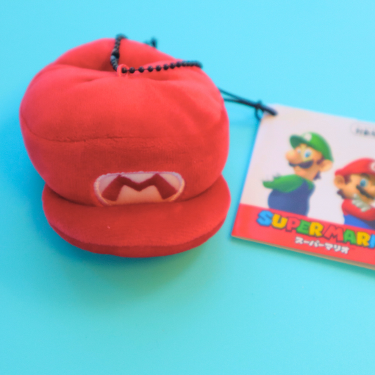 Mario Cart Mocchi Ball Chain Mascot Mario's Hat (Takara Tomy A.R.T.S)