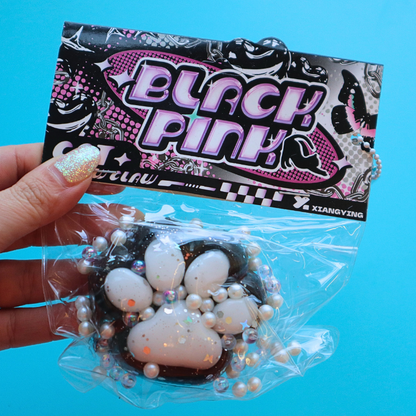 Taba Squishy Cat Paw (BLACK PINK)