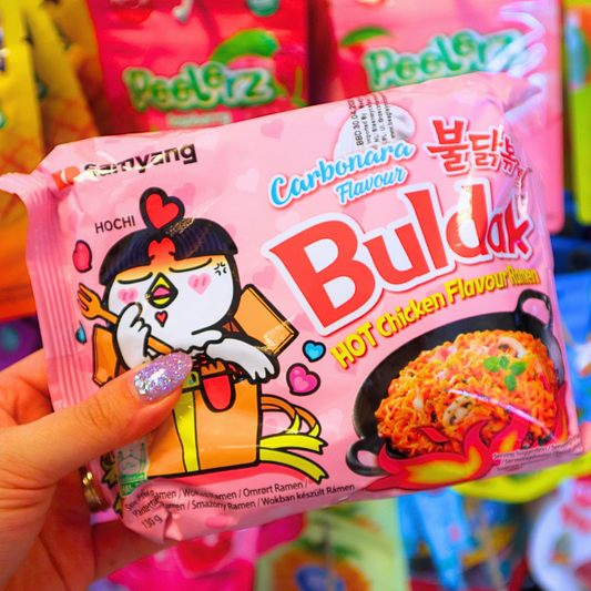 Buldak Hot Chicken Ramen Carbonara  130g (SAMYANG) HALAL