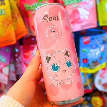 Pokemon Jigglypuff Peach Sparkling Water 500ml (QDOL) DATOVARE