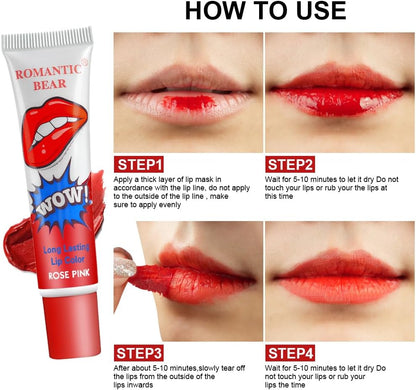 Long Lasting Peel Off Lip Tint 15ml