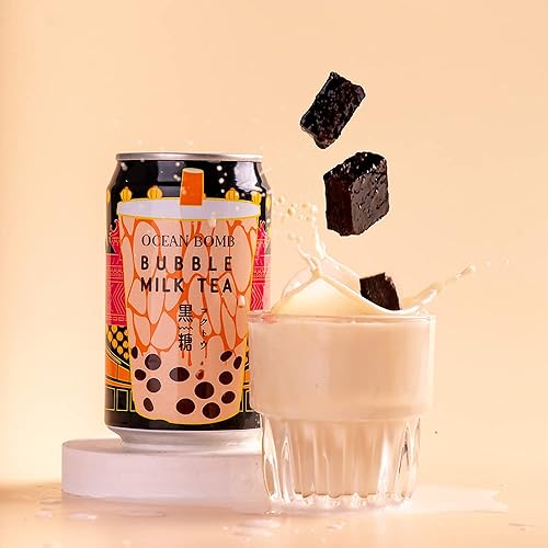 Bubble Tea Classic Brown Sugar & Milk Tea 315ml (Ocean Bomb)