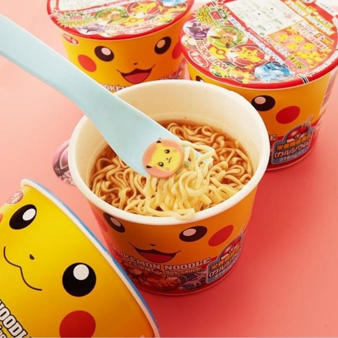 Pokemon Ramen Noodles Soy Sauce 38g (SAPPORO ICHIBAN) DATOVARE