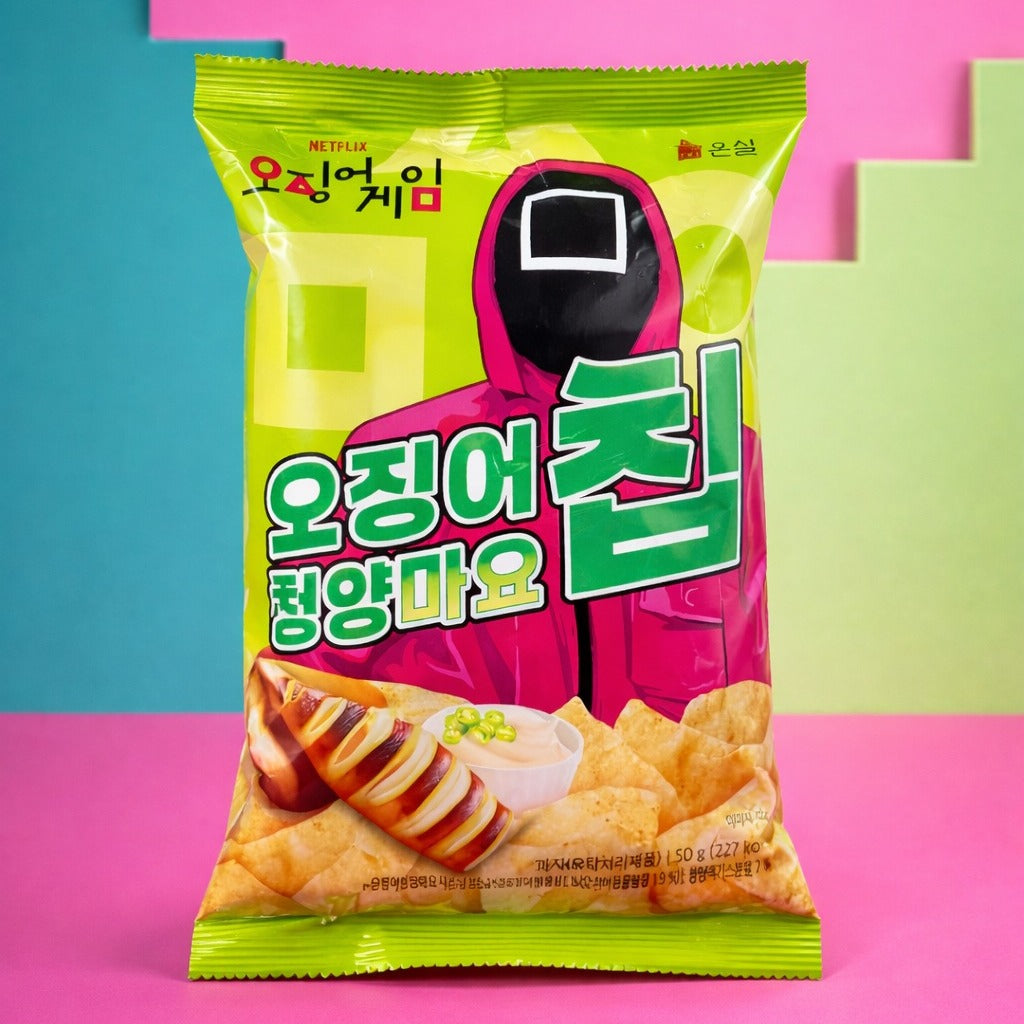 Neflix Squid Game Spicy Mayo Chips 50g (NETFLIX)
