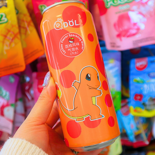 Pokemon Charmander Lychee Sparkling Water 500ml (QDOL) DATOVARE
