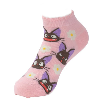 Ghibli Socks Kiki's Delivery Service Jiji EUR 36-39 (Fukusuke)