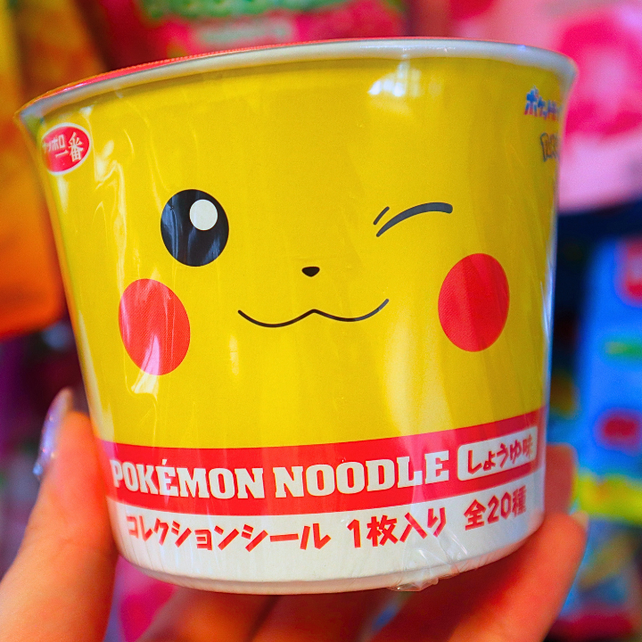 Pokemon Ramen Noodles Soy Sauce 38g (SAPPORO ICHIBAN) DATOVARE