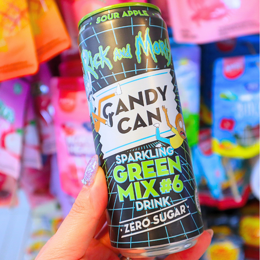 Candy Can Rick & Morty Sparkling Green Mix NO SUGAR #6 330ml