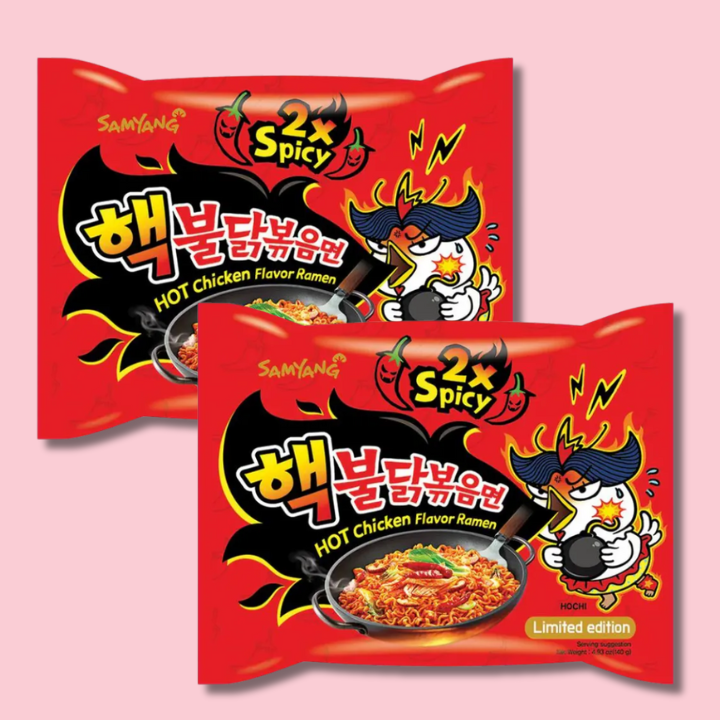 Buldak Hot Chicken Ramen 2X Spicy 140g (SAMYANG)