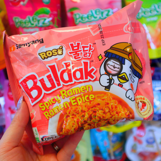 Buldak Hot Chicken Ramen Rosé 140g (SAMYANG) HALAL