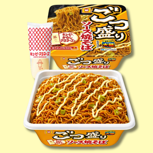Gotsumori Cup Yakisoba Extra Big Instant Stir-Noodle 171g (TOYO SUISAN)