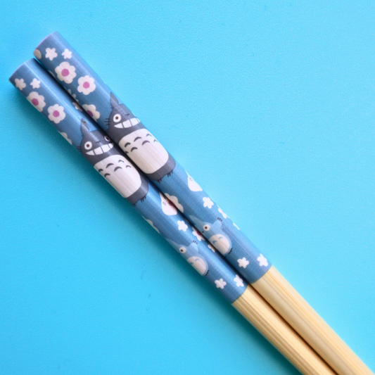 Japansk Spisepinner My Neighbor Totoro Blue 21cm (SKATER)