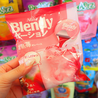 Strawberry Latte Base Portion 6pcs 120g (BLENDY) DATOVARE
