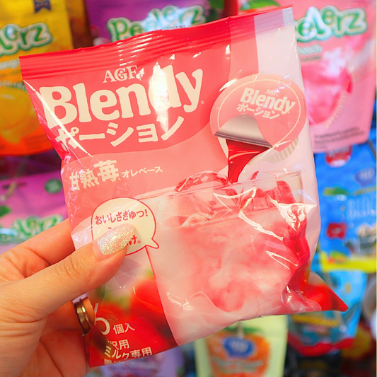 Strawberry Latte Base Portion 6pcs 120g (BLENDY) DATOVARE