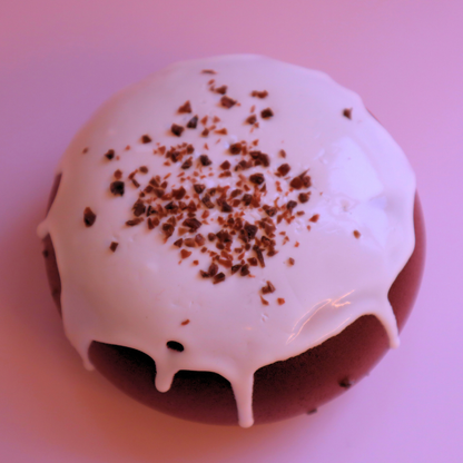 Squishy Donut Bun Chocolate Frosting