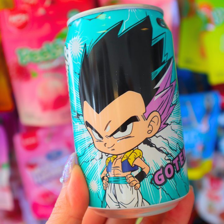 Dragon Ball Sparkling Water Gotenks Melon Flavour 330ml (OCEAN BOMB)