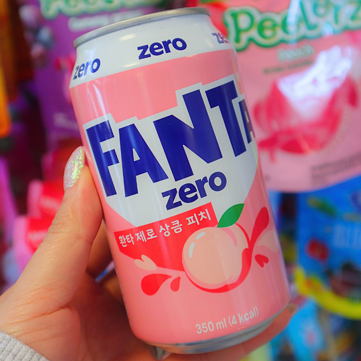 Fanta Peach Zero Sugar 350ml