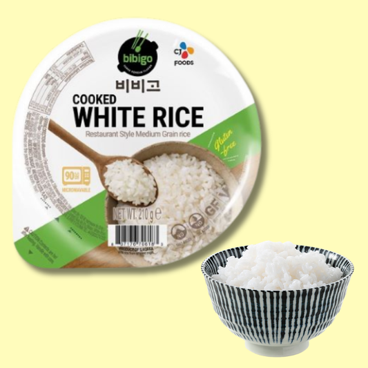 Instant Cooked White Rice 210g (BIBIGO)