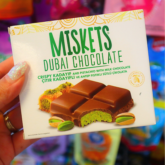 (Spesialimport) Dubai Sjokolade 100g (MISKETS)