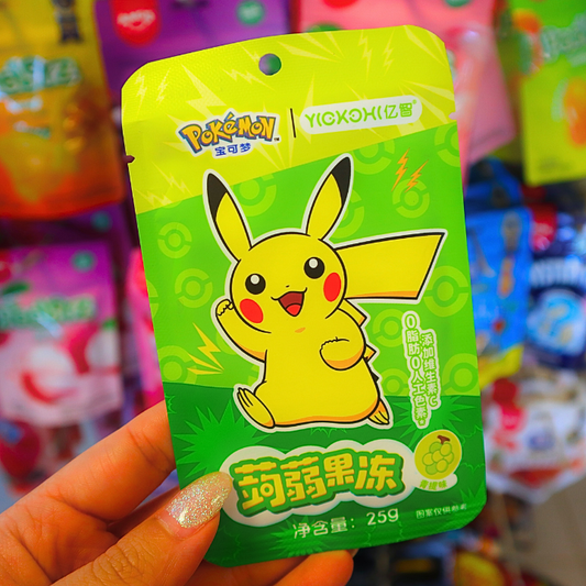 Pokemon Jelly Green Grape 25g