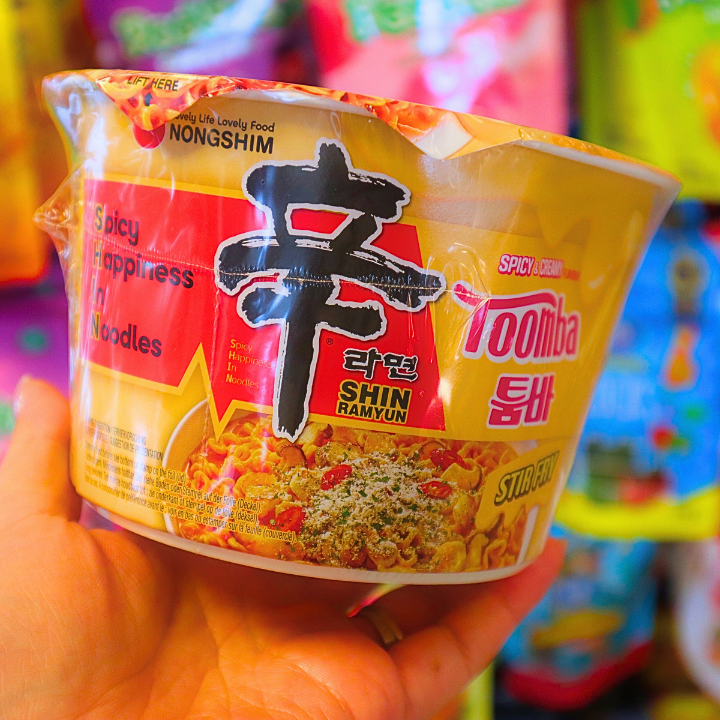 Big Bowl Shin Ramyun Stir Fry Toomba Spicy and Creamy Flavour 113g (NONGSHIM)