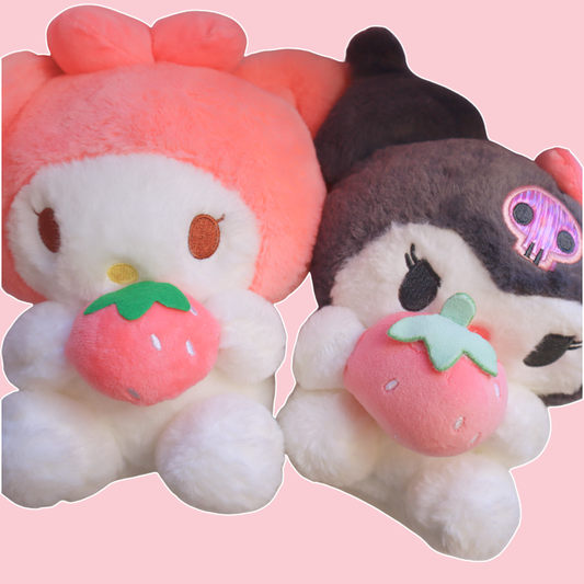 Kosebamse Kuromi My Melody 25 cm