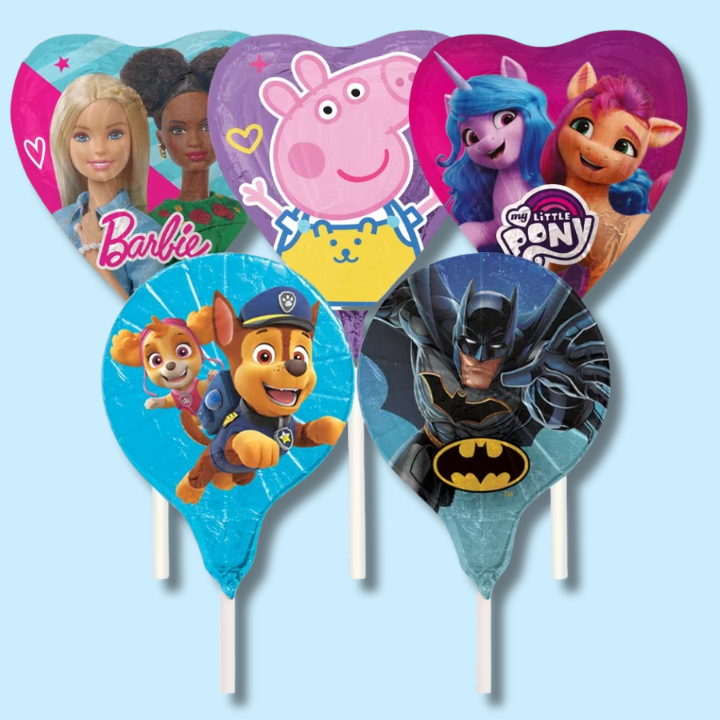 Milk Chocolate Lollipops 22g (KINNERTON)